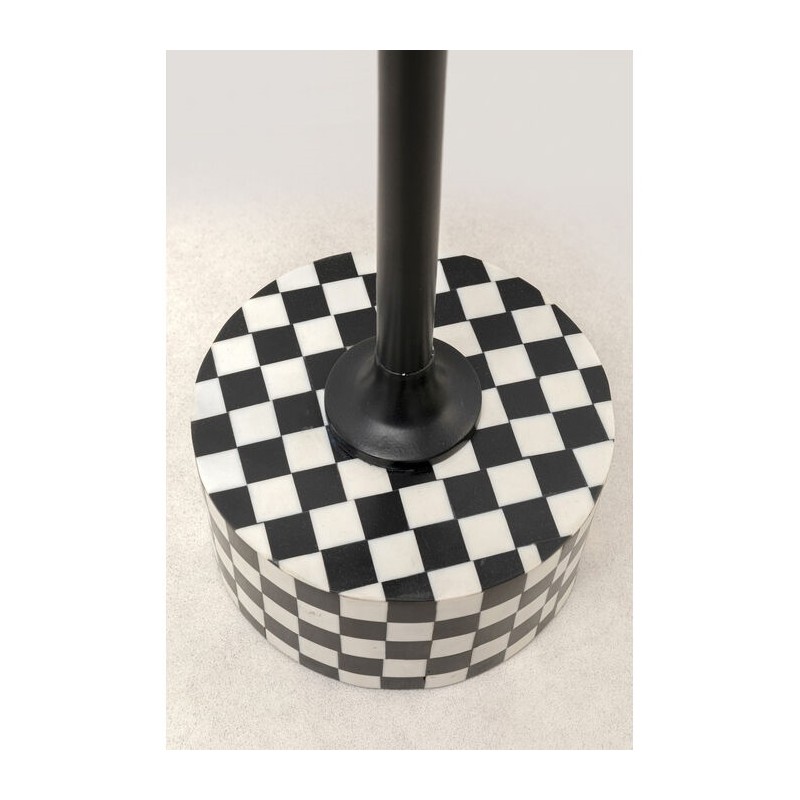 Kare Stolik Domero Chess 25 Biało-Czarny