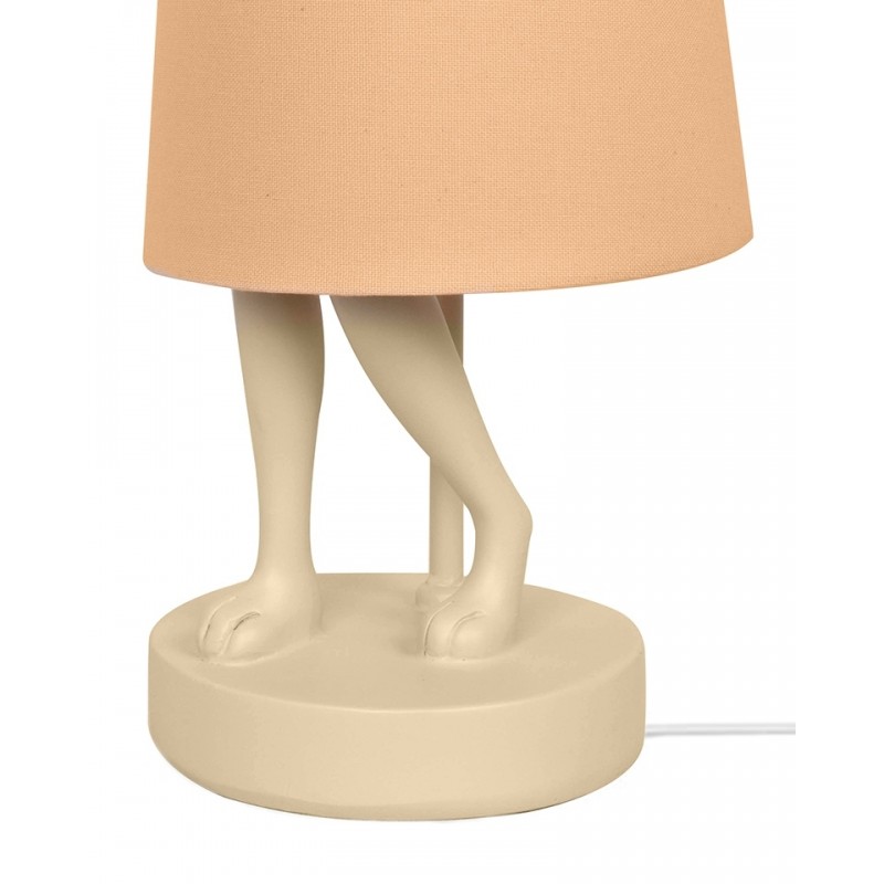 Kare Lampa Stołowa Rabbit Peach 50 Cm