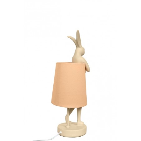 Kare Lampa Stołowa Rabbit Peach 50 Cm