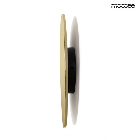 Moosee Lampa Ścienna Shadow Sun 30 Złota