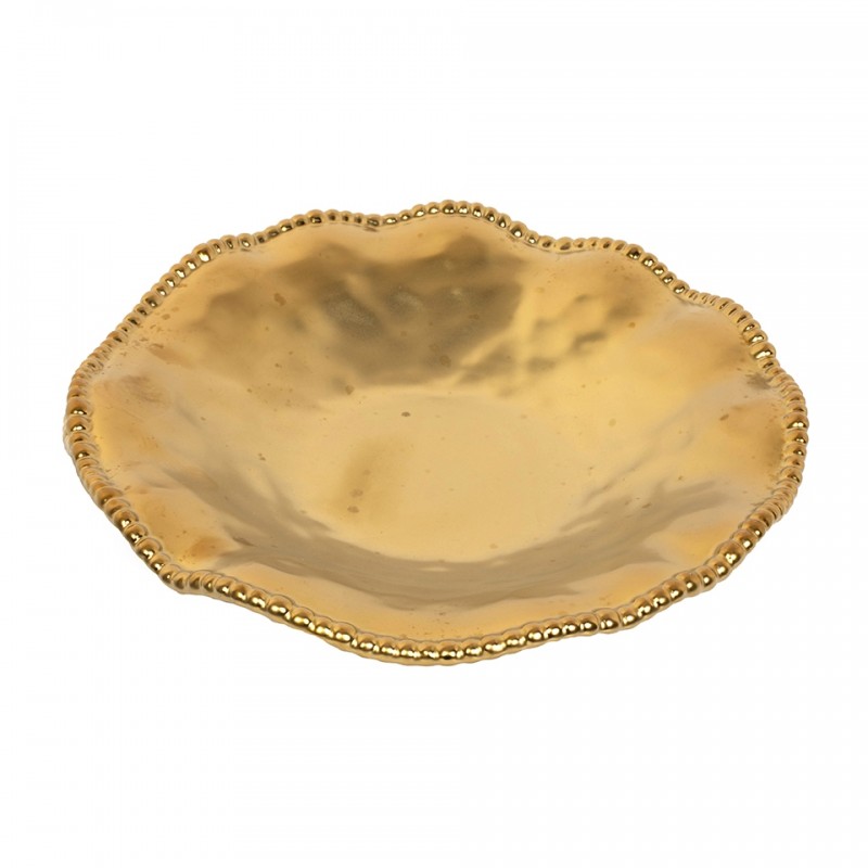 Kare Półmisek Bell Gold 36 Cm Złoty