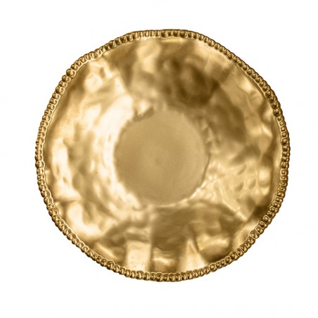 Kare Półmisek Bell Gold 36 Cm Złoty