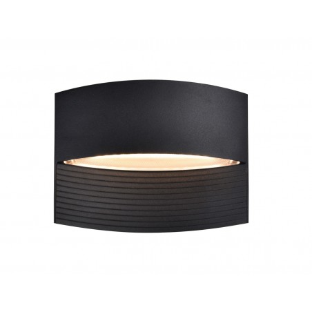 Lutec Lampa Zewnętrzna Ścienna Lotus 5193201012 Czarny