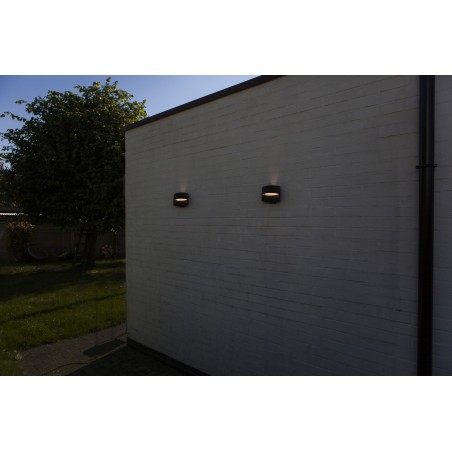 Lutec Lampa Zewnętrzna Ścienna Lotus 5193201012 Czarny