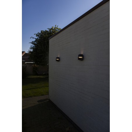 Lutec Lampa Zewnętrzna Ścienna Lotus 5193201012 Czarny