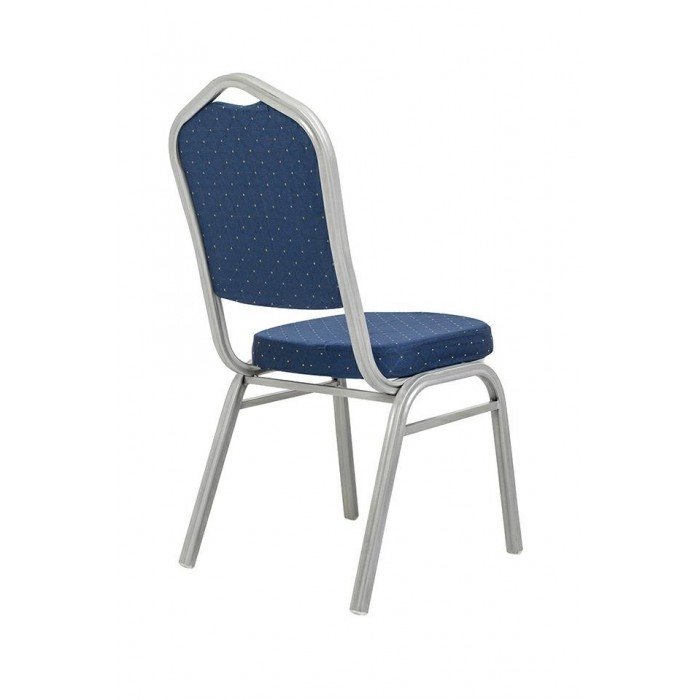 Krzesło Bankietowe Ares Niebieskie /      Srebrne