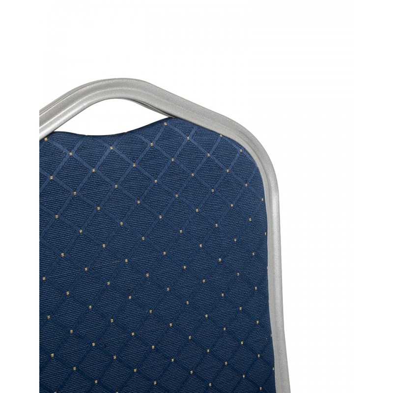 Krzesło Bankietowe Ares Niebieskie /      Srebrne