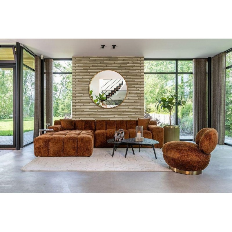 RICHMOND sofa CUBE L pomarańczowa