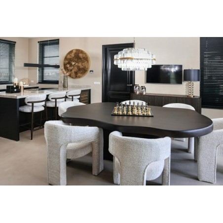 RICHMOND stół jadalniany SHERMAN OGRANIC  230x139 brązowy