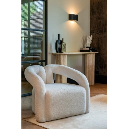 RICHMOND fotel DANA biały