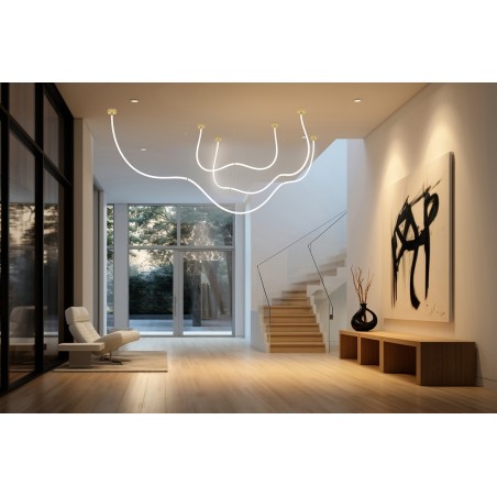 MOOSEE lampa wisząca LASSO 1000 złota