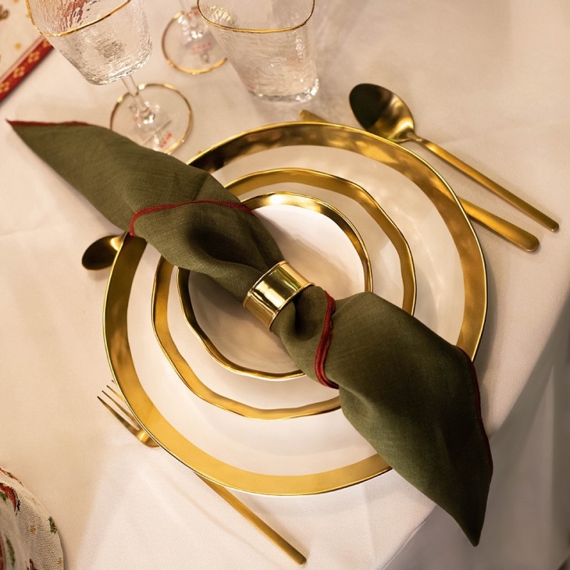 KARE zestaw sztućców GLORIA MATT GOLD 16 szt.