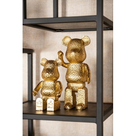 RICHMOND dekoracja SITTING BEAR złota
