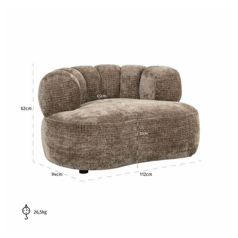 RICHMOND fotel PENELOPE - trudnopalny