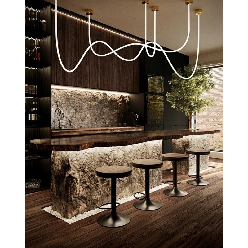 MOOSEE lampa wisząca LASSO 600 złota