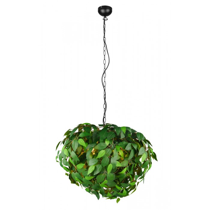 RL Lampa wisząca nowoczesna LEAVY R10464015 czarny, zielony