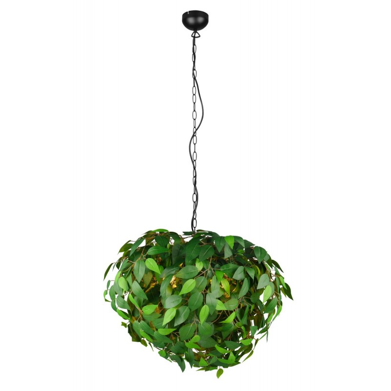 RL Lampa wisząca nowoczesna LEAVY R10464015 czarny, zielony