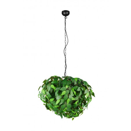 RL Lampa wisząca nowoczesna LEAVY R10464015 czarny, zielony