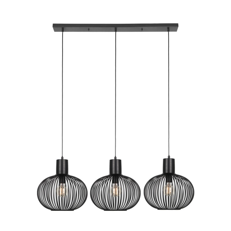 Trio Lampa wisząca nowoczesna GILA 365700332 czarny