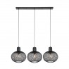 Trio Lampa wisząca nowoczesna GILA 365700332 czarny
