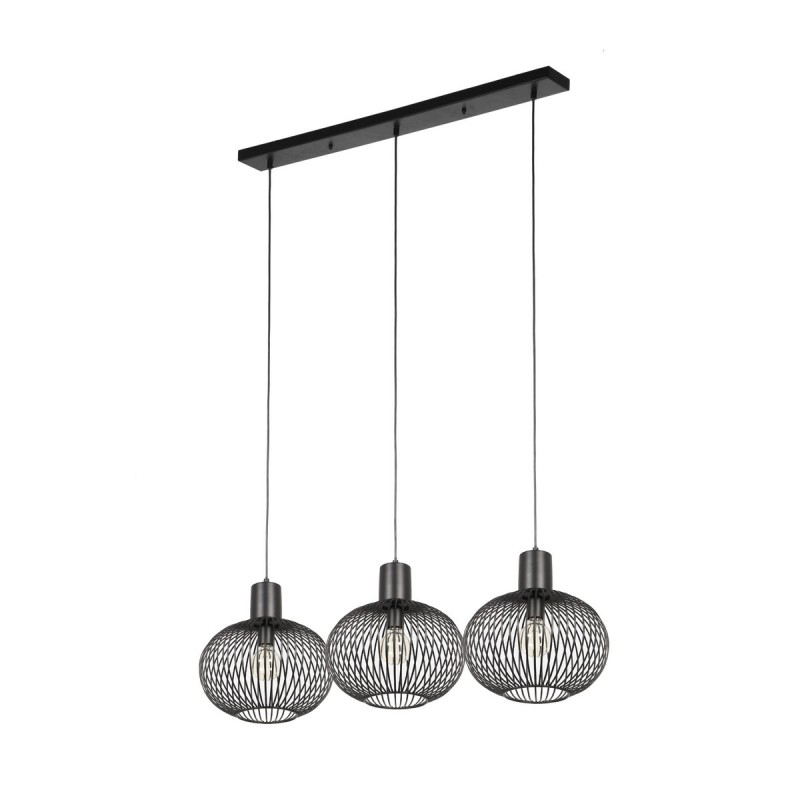 Trio Lampa wisząca nowoczesna GILA 365700332 czarny