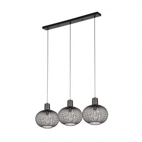 Trio Lampa wisząca nowoczesna GILA 365700332 czarny