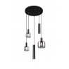 Trio Lampa wisząca nowoczesna MATARO 364130532 czarny