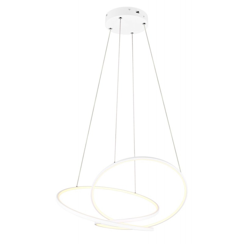Trio Lampa wisząca LED nowoczesna DARVIN 349119131 biały