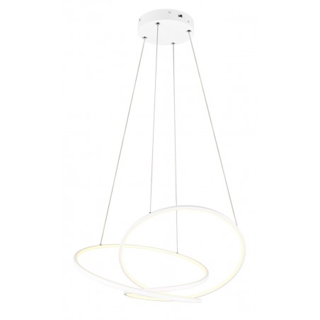 Trio Lampa wisząca LED nowoczesna DARVIN 349119131 biały