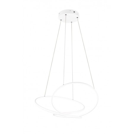 Trio Lampa wisząca LED nowoczesna DARVIN 349119131 biały
