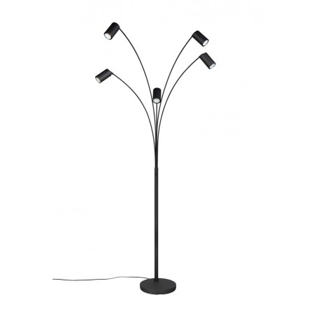 Trio Lampa podłogowa MARLEY 412400532 czarny