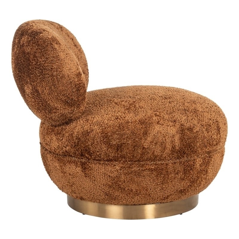 RICHMOND fotel obrotowy JACE pomarańczowy