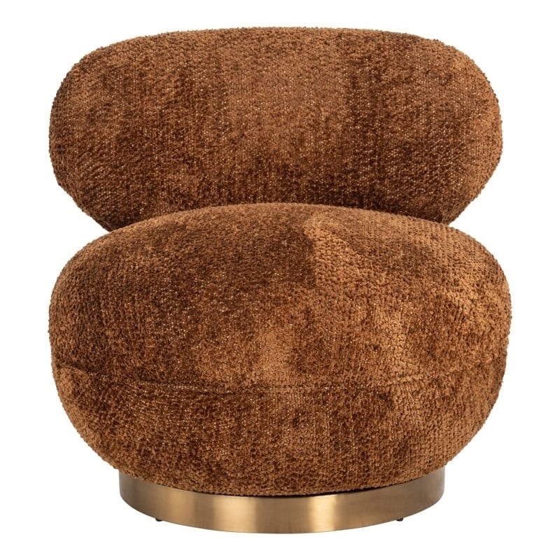 RICHMOND fotel obrotowy JACE pomarańczowy