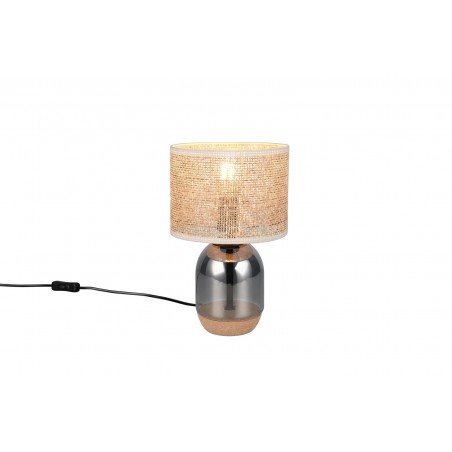 Trio Lampa stołowa TARA 564900157 srebrny i odcienie srebra