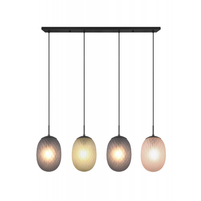 Trio Lampa wisząca nowoczesna FACETTE 364200417 czarny, inny