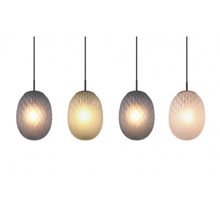 Trio Lampa wisząca nowoczesna FACETTE 364200417 czarny, inny