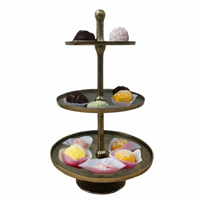 RICHMOND patera na ciasto FALLSTAFF       brązowa