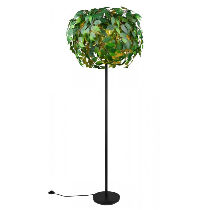 RL Lampa podłogowa LEAVY R40463015 czarny, zielony