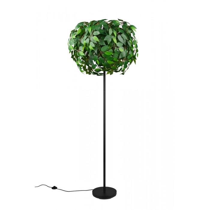 RL Lampa podłogowa LEAVY R40463015 czarny, zielony