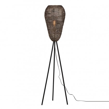 Trio Lampa podłogowa ZIVA 465300104 złoty i odcienie złota, czarny