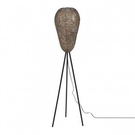 Trio Lampa podłogowa ZIVA 465300104 złoty i odcienie złota, czarny