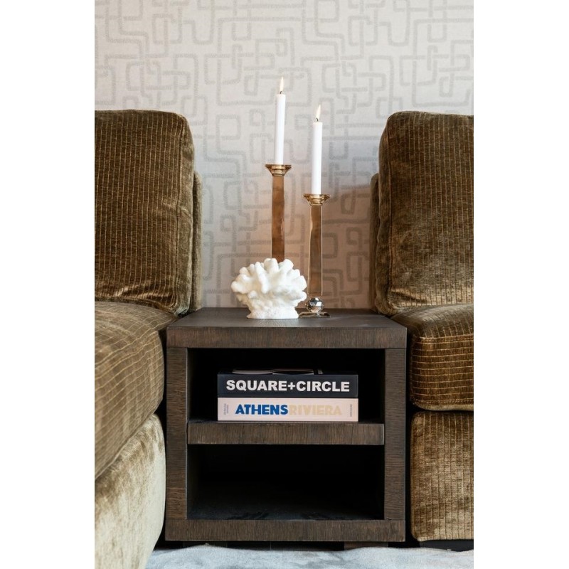 RICHMOND stolik do sofy OAKURA brązowy