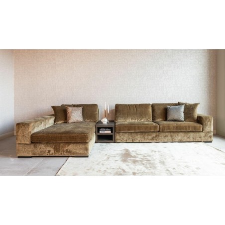 RICHMOND stolik do sofy OAKURA brązowy