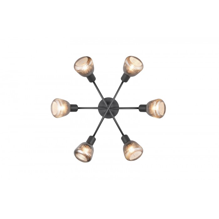 Trio Lampa natynkowa TARIFA 662800632 czarny