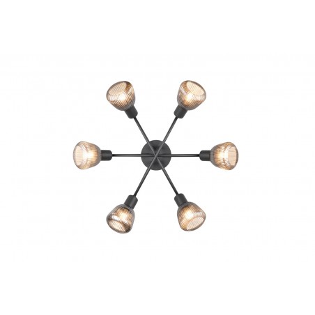 Trio Lampa natynkowa TARIFA 662800632 czarny