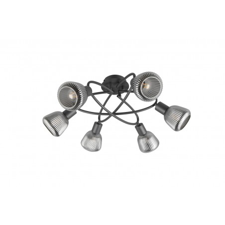 Trio Lampa natynkowa TARIFA 662800632 czarny