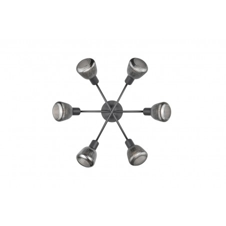 Trio Lampa natynkowa TARIFA 662800632 czarny