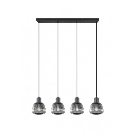 Trio Lampa wisząca nowoczesna TARIFA 362800432 czarny