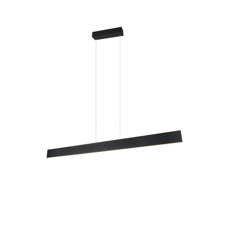 Trio Lampa wisząca LED nowoczesna GALWAY 349710132 czarny