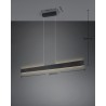 Trio Lampa wisząca LED nowoczesna GALWAY 349710132 czarny